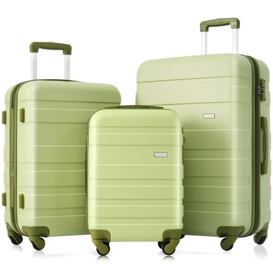 Luggage Set New Expandable ABS Hard Shell 3 Pieces