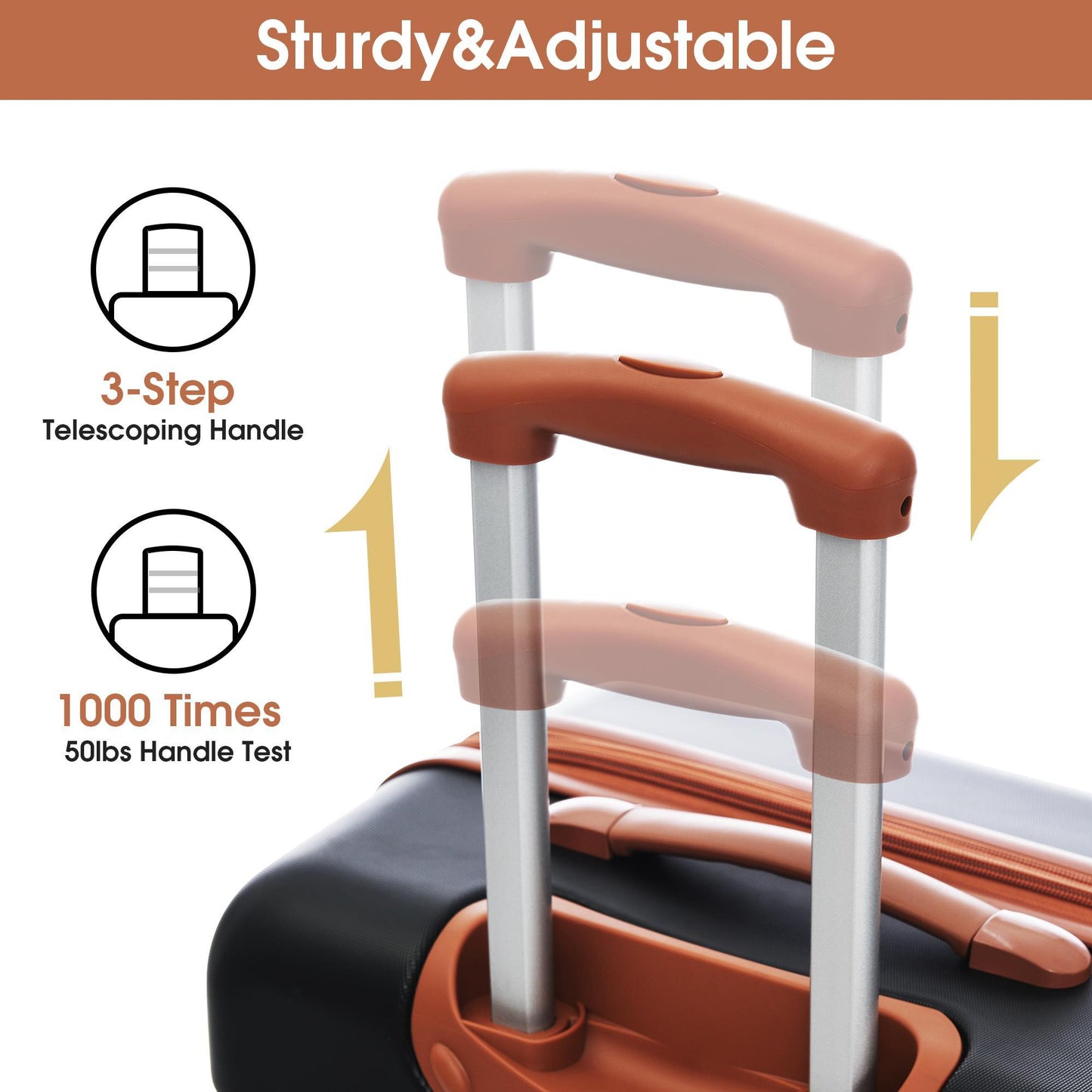 Hardshell Suitcase Set Of 4 Pieces, Lightweight 16 Inches, 20 Inches, 24 Inches, 28 Inches, Luggage Box