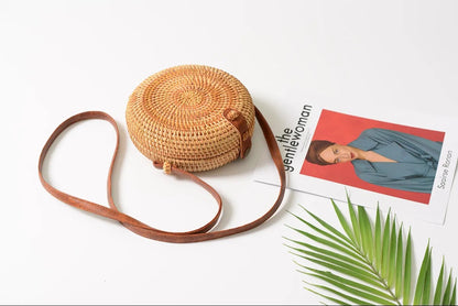 Rattan Shoulder Bag