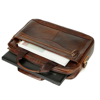 Men's Executive Leather Briefcase