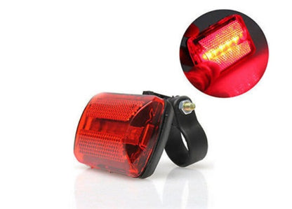 Bicycle Tail Light 5LED   2Laser