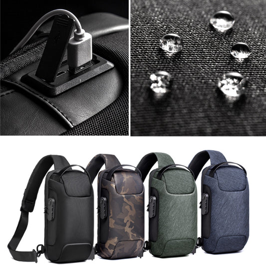 Anti-Theft Travel Chest Pack For Men