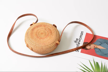 Rattan Shoulder Bag