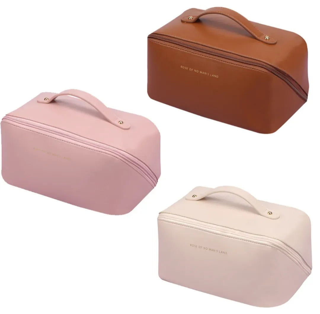 Women's Large Capacity Portable Toiletries And Cosmetic Bag