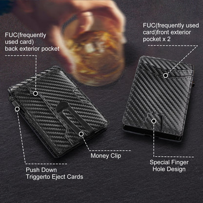 Men's High-grade Simple Flip Card Holder