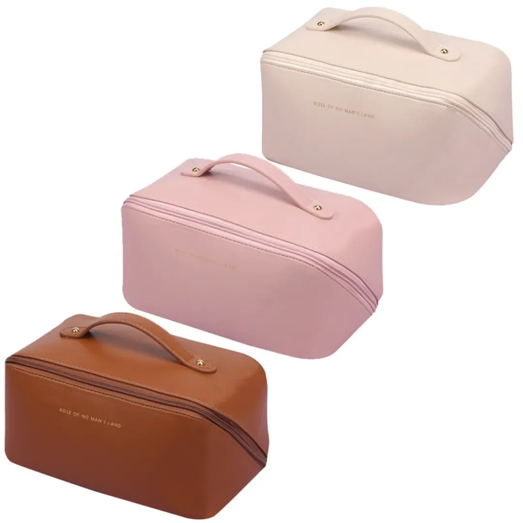 Women's Large Capacity Portable Toiletries And Cosmetic Bag